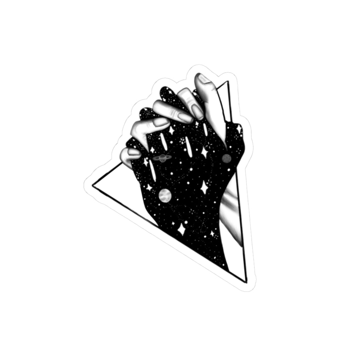 Cosmic Hands Sticker
